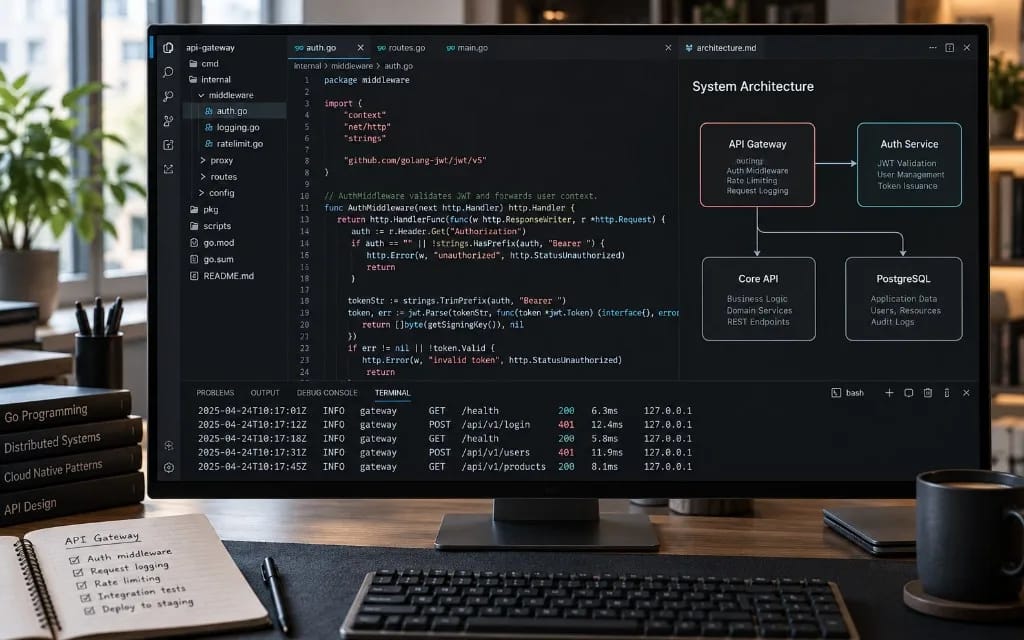 Microservices Security — Secure gateway and infrastructure foundations for distributed systems.